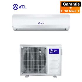 ATL SPLIT MURAL - ATL-12ACW_ECO - 1,5 CV - R22 - KIT D'INSTALLATION OFFERT - BLANC- 12 MOIS DE GARANTIE
