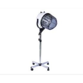 Casque Séchoir à  Pied - Blanc/Noir