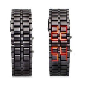 Montre Numérique LED - Noir