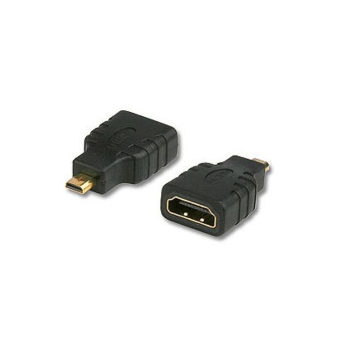 Adaptateur Micro HDMI Vers HDMI - Noir - Gixcor