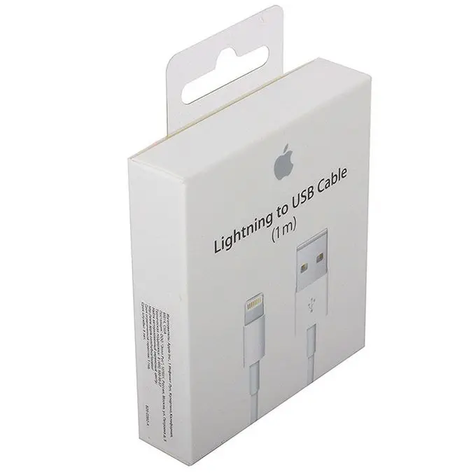 Apple Câble Officiel Usb Pour IPhone 5 / 6/ 7/ 8/ X/ 11 - Longueur 1m - Blanc – Image 2
