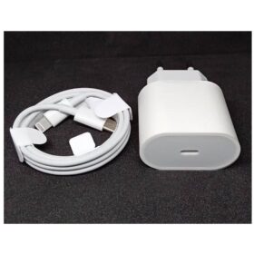 Chargeur Compatible IPhone 11/11Pro/12/12 Pro - Blanc