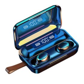 IOOIOO Oreillette Bluetooth 5.0 + Powerbank - Noir