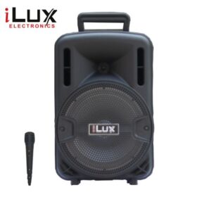 Ilux Enceinte Bluetooth Rechargeable Avec Micro - LX-8010 - USB - FM - Noir