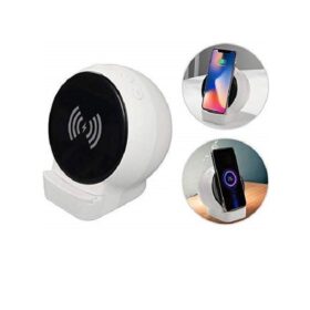 Lebot Tech Support De Téléphone 6 En 1 - Chargeur Sans Fil - Veilleuse - Haut-parleur - Bluetooth - Port USB