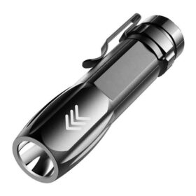Mini Torche Rechargeable - USB - Noir