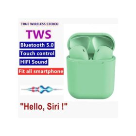 Mini écouteurs Stéréo Tactile Sans Fil Bluetooth 5.0 - Vert