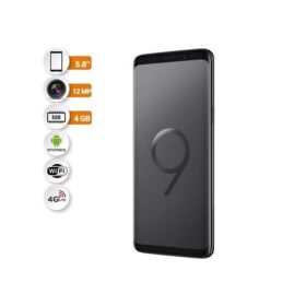 Samsung Galaxy S9 - 4G LTE - 5.8'' - 1xSim - 4Go Ram - 64 Go ROM - 12 Mpx - Noir