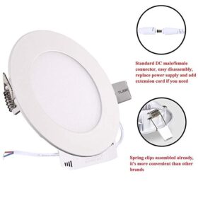 Spot Led Encastré 12w -100% économique! - Lumière Blanche