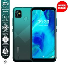 Tecno Pop 5 - 6,1'' HD+ - 1/16 Go - 5Mpx - 4000mAh - Vert