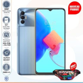 Tecno Spark 8P – 6.6"- 4Go - 64Go - Triple Camera 50Mpx - 5000 MAh – Tahiti Gold