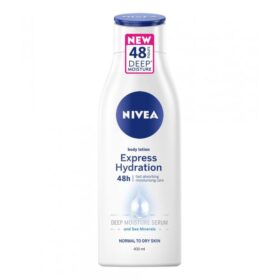 NIVEA Lait Fluide Hydratation Express - 250Ml - Blanc/Bleu