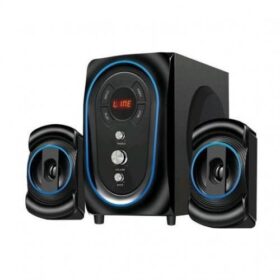 Leadder Home Cinéma - Haut-parleur Multimédia BAFFLES AMPLIFIES SP-231 MP3 /USB/Card - Noir