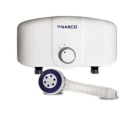 Nasco Chauffe Eau Instantane Electrique – 5500W- 6.Pcs – Blanc