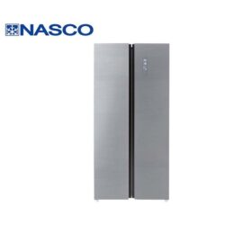Nasco Réfrigérateur Americain Inox SNASF2-66.1 - 455 Litres - Gris - 12 Mois de garantie