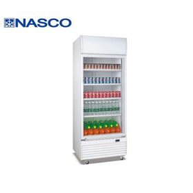 Nasco Réfrigérateur Vertical - 1 Battant Vitre - Refroidisseur A Ventillateur - Eco.D'Energ