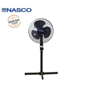 Nasco Ventilateur à Pied 16'' - Noir