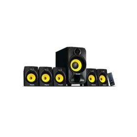Philips Home Cinéma 5.1 - SPA3800B - 5 Baffles - USB - MP3 - Noir