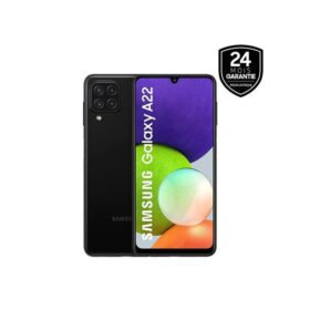 Samsung A22 - 5G - Dual Sim- 64/4Go - 6,6" - 48Mpx - 5000Mah - Noir