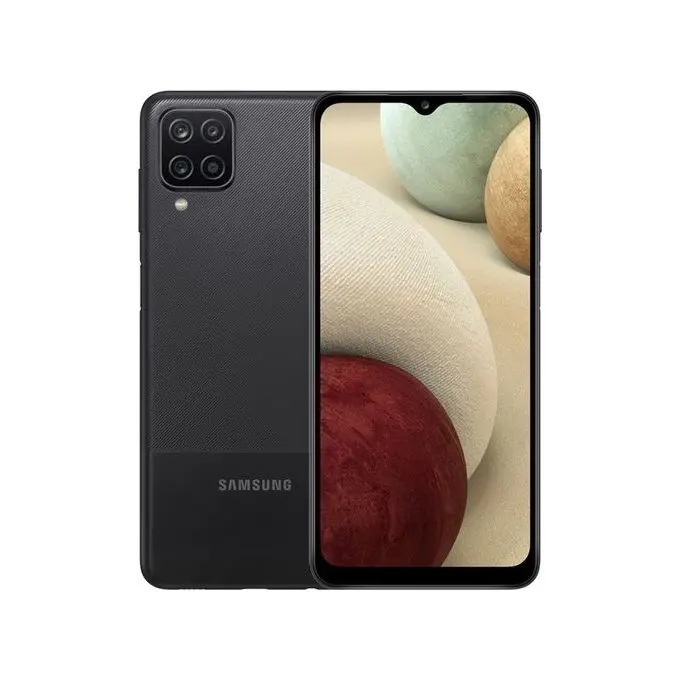 Samsung Galaxy A12- 4G - 6.5" - 4Go Ram /128Go Rom - 48Mpx - 2xSim - Garantie 24 Mois - Noir