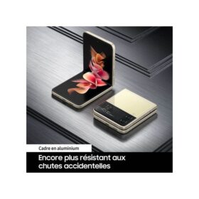 Samsung Galaxy Z Flip3 5G - 256Go - Smartphone Android Débloqué - CREAM