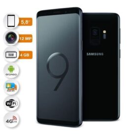 Samsung S9 - 4G - 5.8 " - 1xSim - 4Go/64 Go - Dual Pixel 12 Mpx - Noir