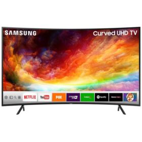 Samsung Smart TV Incurvé - 55 Pouces - Led Incurvé 4k Serie 8 - Noir