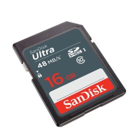 SanDisk Carte Mémoire Ultra Sdhc - 16Go - 48Mb/S - Noir