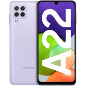 Samsung GALAXY A22 - ''6.6'' - 4G - 48Mpx - 4/128Go - 5000mAh - 2xSim - Violet