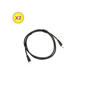 Lot De 2 Câbles D'imprimante USB 2.0