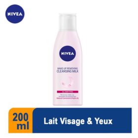 NIVEA Lait Visage & Yeux - 200Ml - Rose