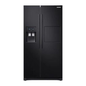 Samsung Frigo Americain-Noir-Distributeur A Eau Et Glacons-Mini Bar Integre