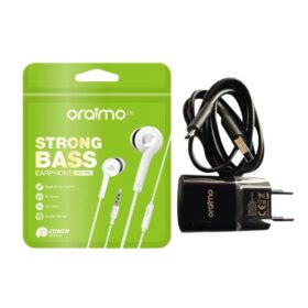 Oraimo Ecouteur Blanc Et Chargeur Noir - Oraimo