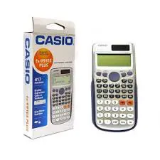 Casio General Calculatrice Scientifique FX PLUS 417 Fonctions - Blanc