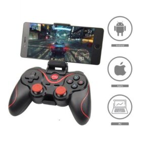 Manette De Jeu Pour Smartphone & PC - Bluetooth - Compatible Android/Win - Noir