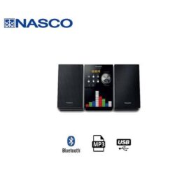 Nasco Chaîne Hi-Fi - 20 W - HIFI_SN-S658 - Usb - MP3 - Radio Fm - Carte Mémoire - Noir