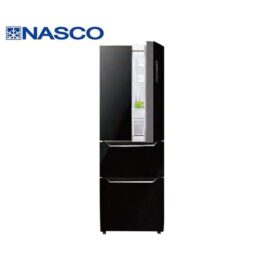 Nasco Réfrigérateur No Frost - HNASFS4-36.1M - 2PORTES - 2TIROIRS - 298 Litres - NOIR