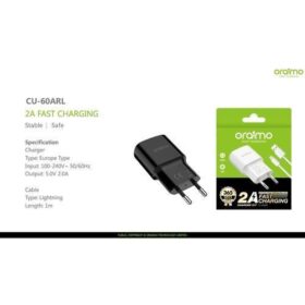 Oraimo Chargeur IPhone Oraimo CU-60ARL - 12 Mois Garantie- Noir