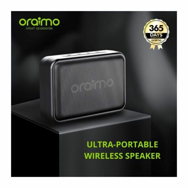 Oraimo Enceinte Bluetooth Audio - ORAIMO SoundGo 4 OBS-02S - Radio FM – Image 3