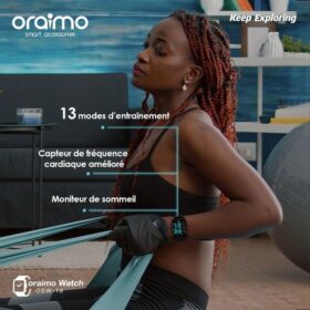 Oraimo Montre Connectée _ Bluetooth _ Intelligente