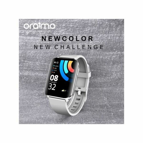 Oraimo Montre Intelligente - SMARTWATCH OSW16 - Silver – Image 3