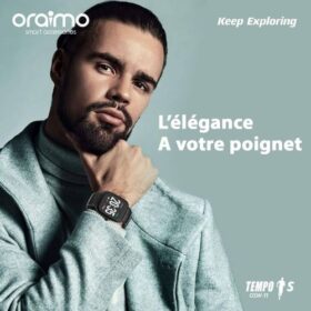 Oraimo Smart Watch Intelligente Montre Connectée - Edition 2021 - OSW-11-Noir ORIGINAL