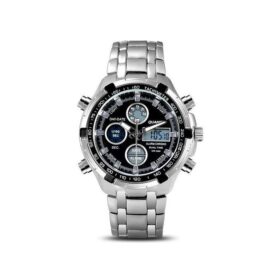 Quamer Montre Homme Quamer- Gris