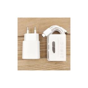 Samsung Chargeur COMPLET 25W Ultra Rapide CABLE TYPE C - POUR S20 A S21 ULTRA