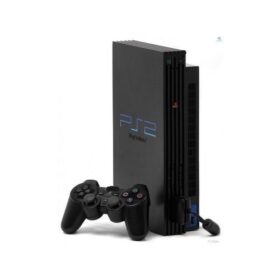 Sony Computer Entertainment PS2 Fat 2 + 2 MANETTES FILAIRES + 20 Jeux Intégrés Dont Foot Pes 2022 , Naruto, Desert Storm, Gun Fire, Xena, N Teken, Mario, Noir
