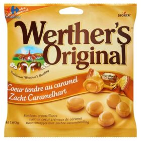 WERTHERS Bonbons Caramel Coeur Tendre WERTHER'S : Le Sachet De 160g
