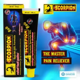 SCORPION Spécial Gel MENTHOLE