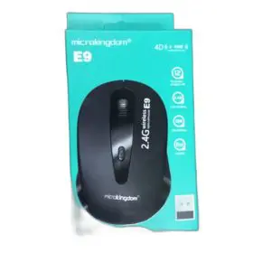 Souris Bluetooth Sans Fil E9- 2.4G- Noir