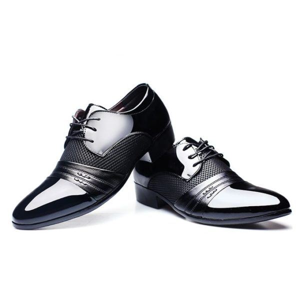 Chaussures Formelles D'affaires Pour Hommes-noir