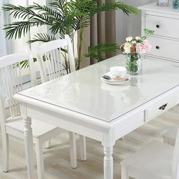 Nappe De Table En PVC - Transparente